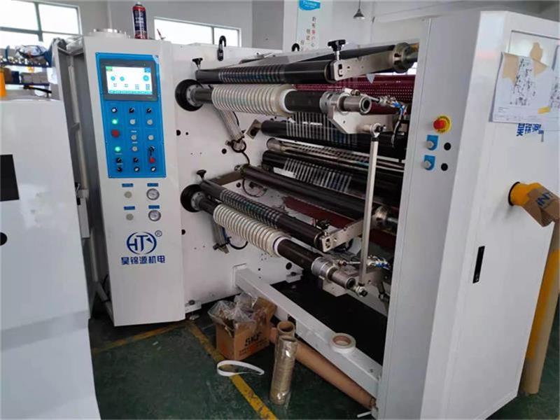 HJY-FQ06 Siafftiau Dwbl Arwyneb Canolog Rewinder Agennu Machine1