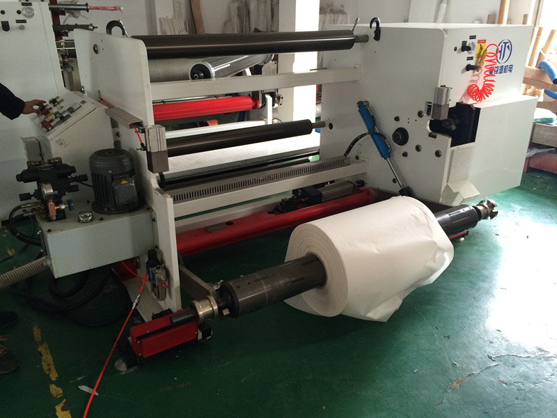 Hjy-fq12 a kwance biyu a kwance slitting da sake dawowa inji1