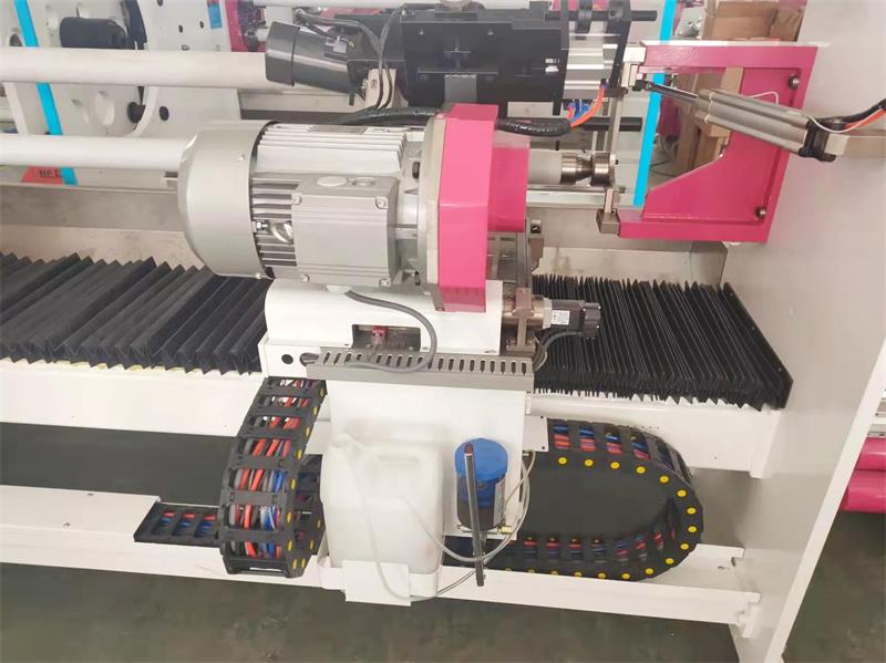 HJY-QJ02 Double Shafts Tape Cutting Machine7