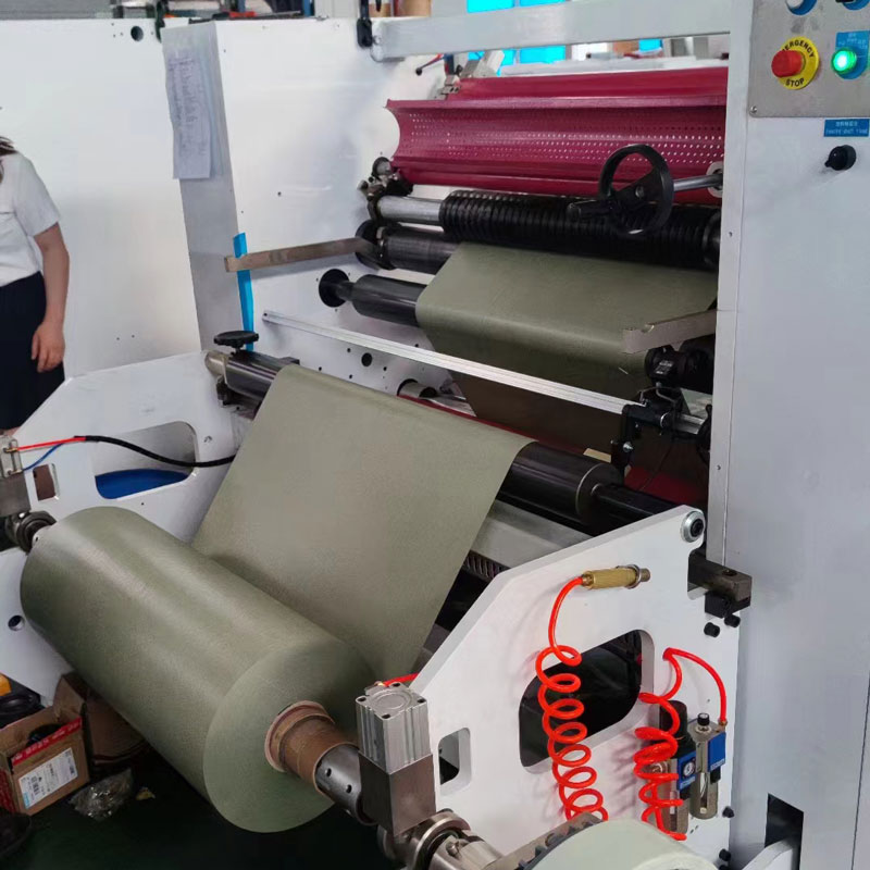 Hjy-Fq08 High Quality Large Diameter Roll Pet Tape Industry Tape Rewinding Machine (8)