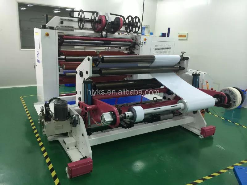 HJY-FQ06 Double Shafts Central Surface Slitting Rewinder Machine2