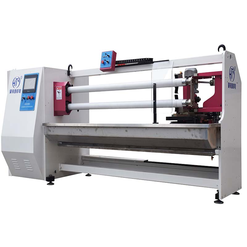 China HJY QJ02 Double Shafts Tape Cutting Machine factory and manufacturers Haojin Yuan