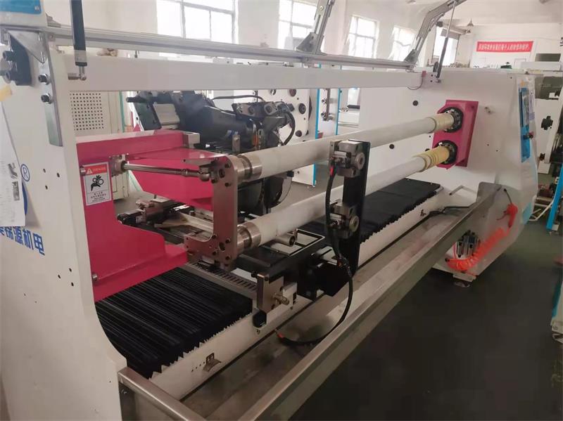 HJY-QJ02 Double Shafts Tape Cutting Machine3