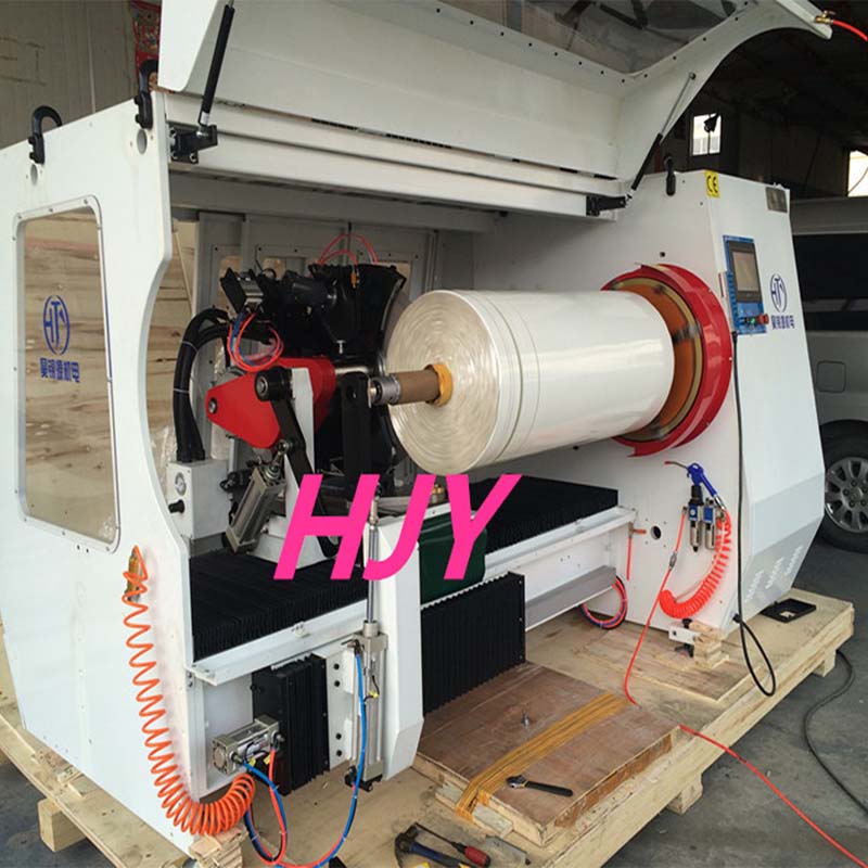 HJY-QJ03 Single Shaft Large Diameter Automatic Tape Cutting  Machine3