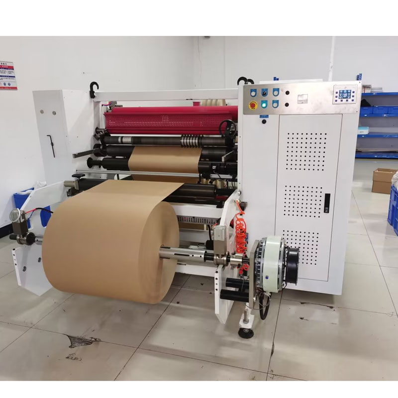 Hjy-Fq08 High Quality Large Diameter Roll Pet Tape Industry Tape Slitting Rewinding Machine (3)